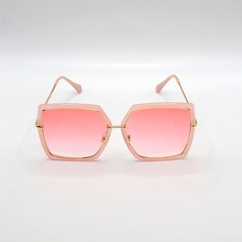 Retro Square Frame Sunglasses
